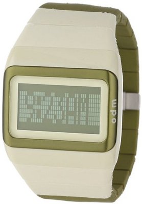 o.d.m. Unisex SDD99B-9 Link Series White and Green Programmable Digital