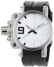Oakley 10-064 Gearbox Brushed White Dial