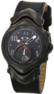 Oakley 10-263 Judge II Leather Strap Edition Stealth Black Dial