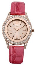 Oasis B1298 Ladies Pink Leather Strap