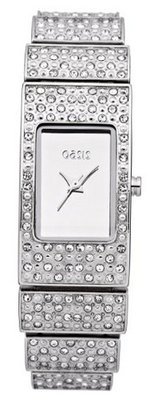 Oasis B1358 Ladies Silver Stone Set