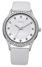 Oasis B1363 Ladies White Leather Strap