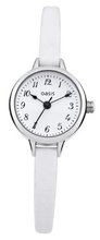 Oasis B1375 Ladies White Skinny Leather Strap