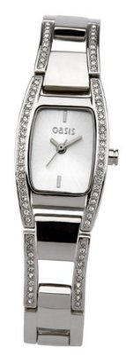Oasis B905 Ladies Stone Set Silver
