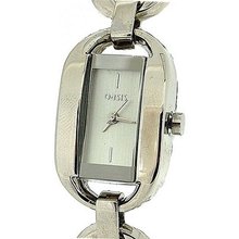 Oasis Ladies Analogue Silver Dial Metal Bracelet Strap Dress B939