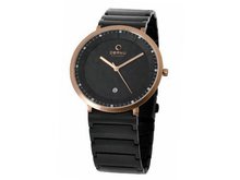 Obaku Denmark Quartz V147GVBSB with Metal Strap