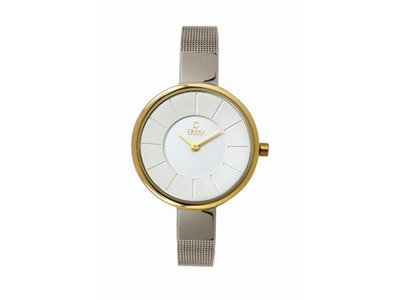 Obaku Denmark Quartz V149LAIMC1 with Metal Strap