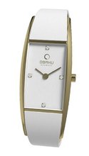 Obaku Denmark Quartz V150LGIRW with Leather Strap