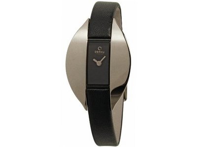 Obaku Denmark Quartz V155LABRB with Leather Strap