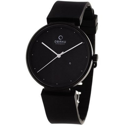 Obaku Harmony Black Dial Black Stainless Steel Ladies V138GBBXB