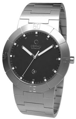 Obaku Harmony Quartz Sporty with Ultra Slim Stainless Steel Case V140GCBSC