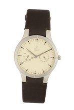 Obaku V100GCIRN Day-date Brown Leather