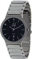 Obaku V133 V133GTBST Black Titanium Quartz with Black Dial