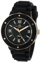 Oceanaut 4AA1C3801 Aqua Black/Gold Rubber