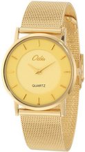 Odin 716-1M Bg Gold Plated Stainless Steel Quartz Dress