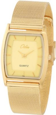 Odin 718-1M Bg Gold Plated Stainless Steel Quartz Dress