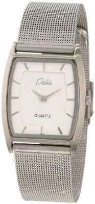 Odin 718-5M Wh Stainless Steel Quartz Dress
