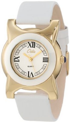 Odin 8050-1L Wh Precision Quartz 3-Hand with Leather Strap