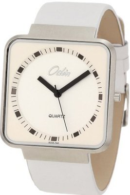 Odin 8055-5M Wh Precision Quartz 3-Hand with Leather Strap