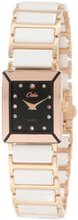 Odin 902-13L Bk Precision Quartz and Rose Gold Tone