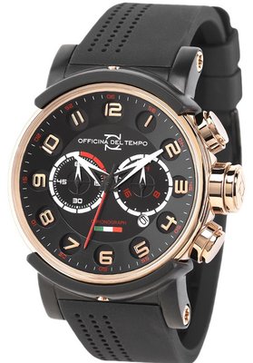 Officina del Tempo Block Chronograph OT1034-161NGN