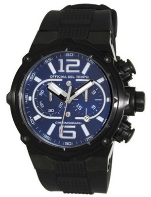 Officina Del Tempo - Power 49mm - Blue / Black PVD