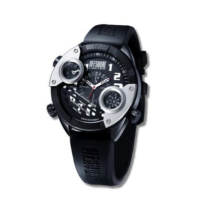 Offshore Cockpit Dualtime OFF 010 A with Silicone Strap