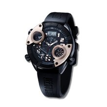 Offshore Cockpit Dualtime OFF 010 D with Silicone Strap