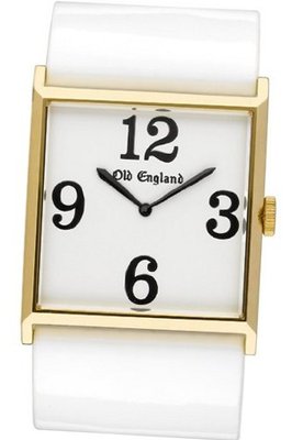 Old England OE119SQ Square Be Brave White