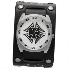 Black Double Iron Cross Band