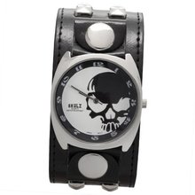 Large Black Side Skull Band