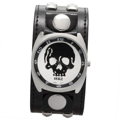 Large Black Skull Band