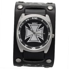 Large Silver Iron Cross Band