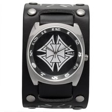 Silver Double Iron Cross Band