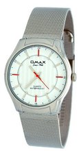Omax #SGM007 Norwegian Collection Mesh Band Slim Analog