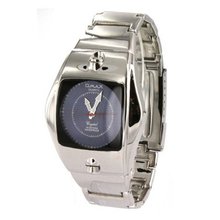 Omax Stainless Steel Tonneau with Blue Dial, Waterproof