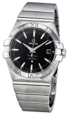 Omega 123.10.35.20.01.001 Constellation Chronometer Black Dial