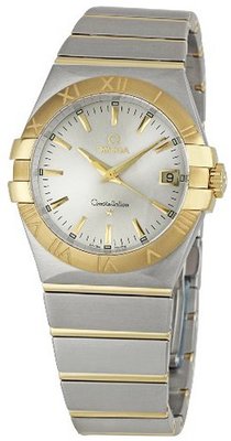 Omega 123.20.35.60.02.002 Constellation Quartz Two Tone
