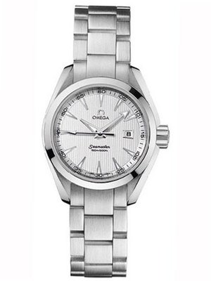 Omega Aqua Terra Silver Dial Stainless Steel Ladies 23110306002001