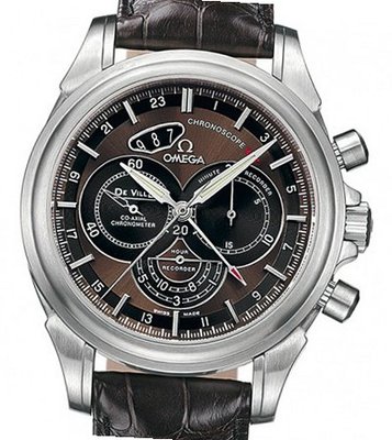 Omega De Ville De Ville Co-Axial Chronoscope GMT