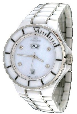 Oniss ON8015 MDD White Swiss Quartz Stainless Ste