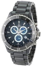 Oniss Paris ON621-M BLK Ceramica Deluxe Swiss Chronograph