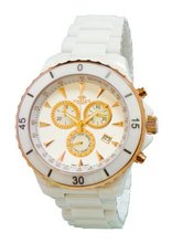 Oniss Paris ON621-MRG/WH GTS All Sapphire crystal Swiss chronograph movement Rose tone