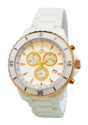 Oniss Paris ON621-MRG/WH GTS All Sapphire crystal Swiss chronograph movement Rose tone