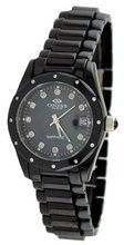 Oniss Swiss Sapphire Ceramic Diamond ON601-L Black