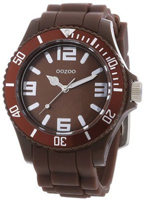 Oozoo Quartz C4663 Darkbrown C4663 Darkbrown with Plastic Strap