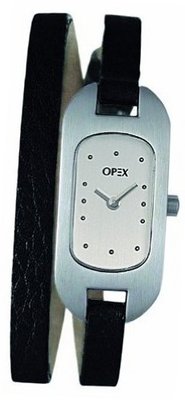 Opex Ballerine 390A2P Analog Quartz Fashion with Black Leather Strap