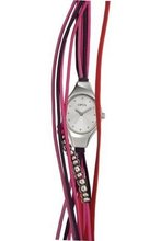 Opex Filante X2341LB6 Analog Quartz with Steel Dial, White Back and Multicolor Leather Strings Bracelet