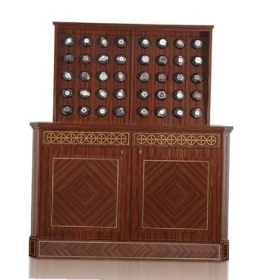 Bergamo 40 Winder Rosewood Cabinet, Rotorwind Movement By Orbita