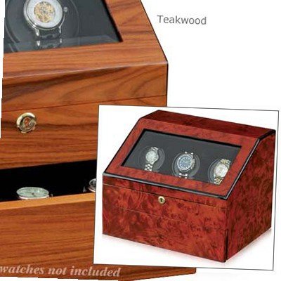 Orbita Siena 3 Executive Programmable Winder, Teak